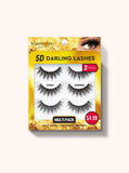 5D Darling Lashes - 3 Pairs ELDM03 SERAPHINA