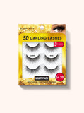 5D Darling Lashes - 3 Pairs ELDM04 ROXIE