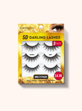 5D Darling Lashes - 3 Pairs ELDM25 ERES