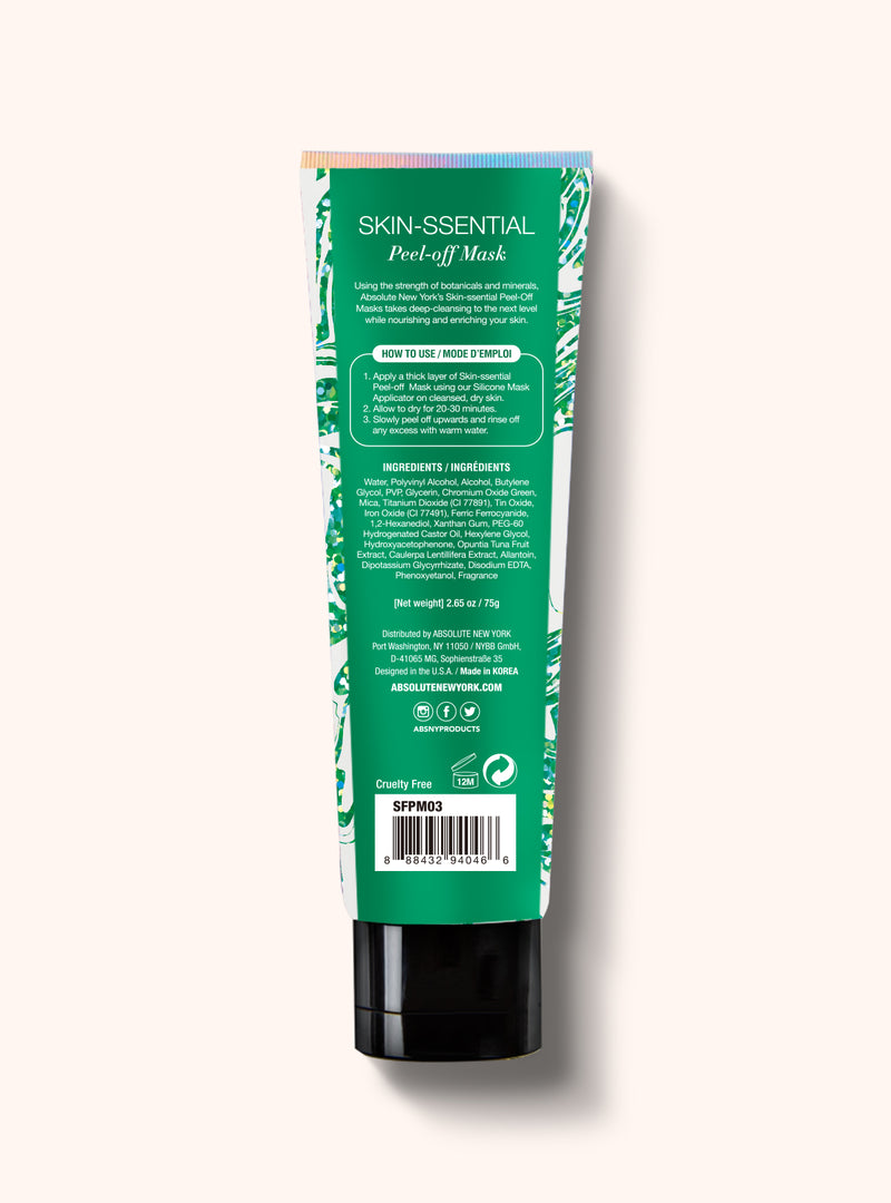 Skin-Ssential Peel-Off Mask || Enriching Green Cactus